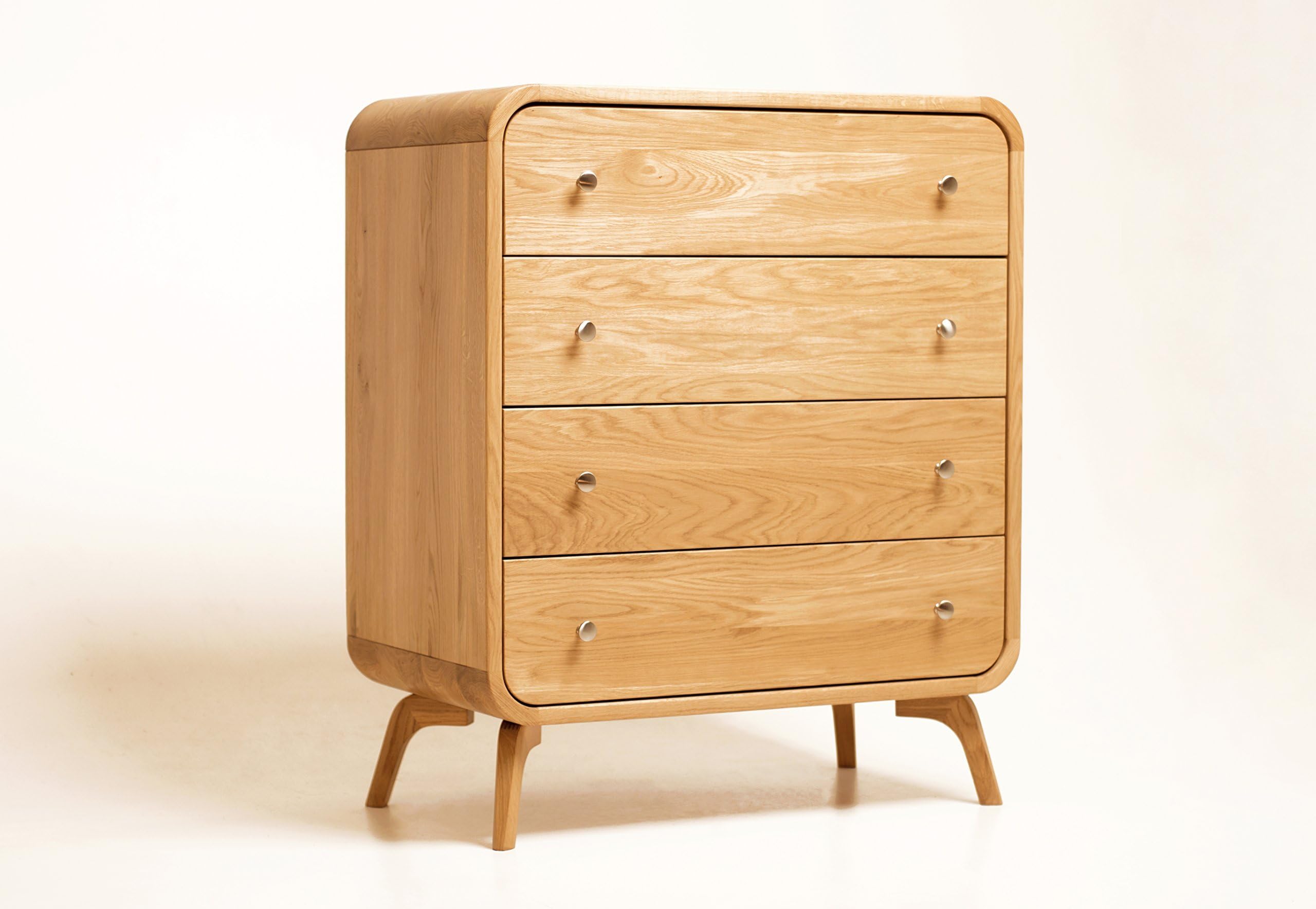Chest of Drawer Tall High Dresser Sideboard Large Medium Console Custom Cabinet Oak Furniture Solid Wood Midcentury Handmade Storage Piece