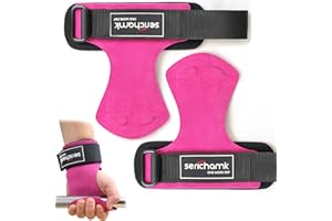 SERICHAMK Wrist Straps for Weightlifting with Wrist Wraps,Leather Weight Lifting Wrist Wraps Grip Assistance Deadlift Straps Workout Gym Straps for Men and Women