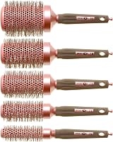 Head Jog 77 Pink Radial Brush Ceramic Coated Barrel 33mm Nylon Bristles view 8