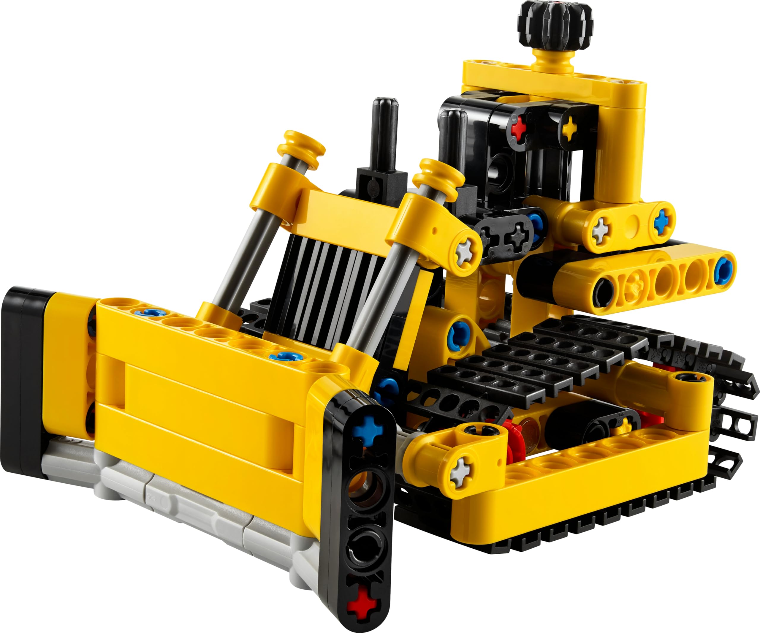 LEGO Technic Schwerlast Bulldozer, Spielzeug-Planierraupe zum Bauen, Ergänze Deine Baustelle, Konstruktionsspielzeug für Kinder, Technik-Geschenk für Jungs und Mädchen ab 7 Jahren 42163