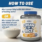Applied Nutrition Cream of Rice High Carbohydrate 2kg Toffee Biscuit view 6