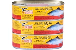 Eagle-Coin 3 Pack Dace (Fried & Whole) w/Salted Black Bean in Oil 6.5 oz