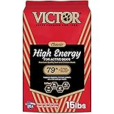VICTOR Super Premium Dog Food – High Energy Dry Dog Food for Active Dogs – Gluten Free Canine Kibble with Beef and Chicken Meal Proteins for Sporting Dogs – All Breeds and All Life Stages, 15 lb