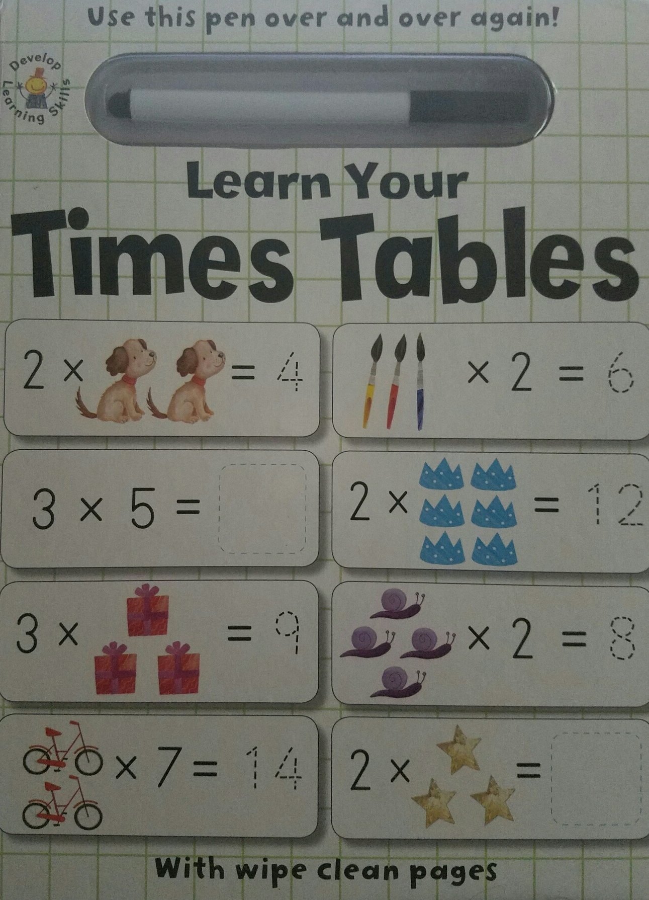 Learn your times tables part 2