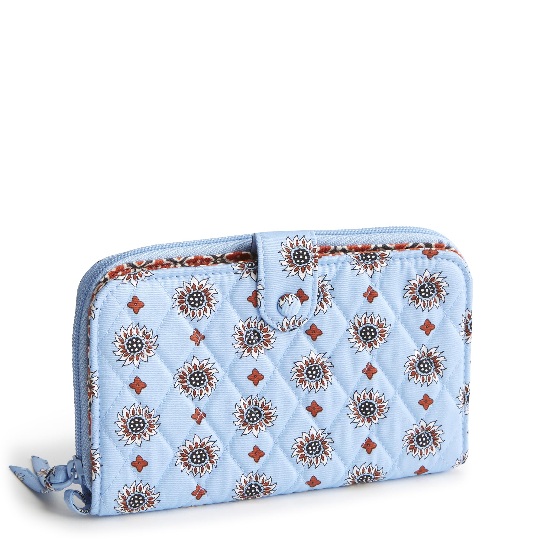 Vera Bradley Premium Cotton Large Tab Wallet, Marrakesh Geos