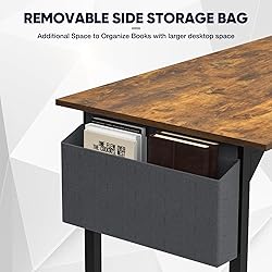 DUMOS 48 Inch Office Small Computer Desk Modern