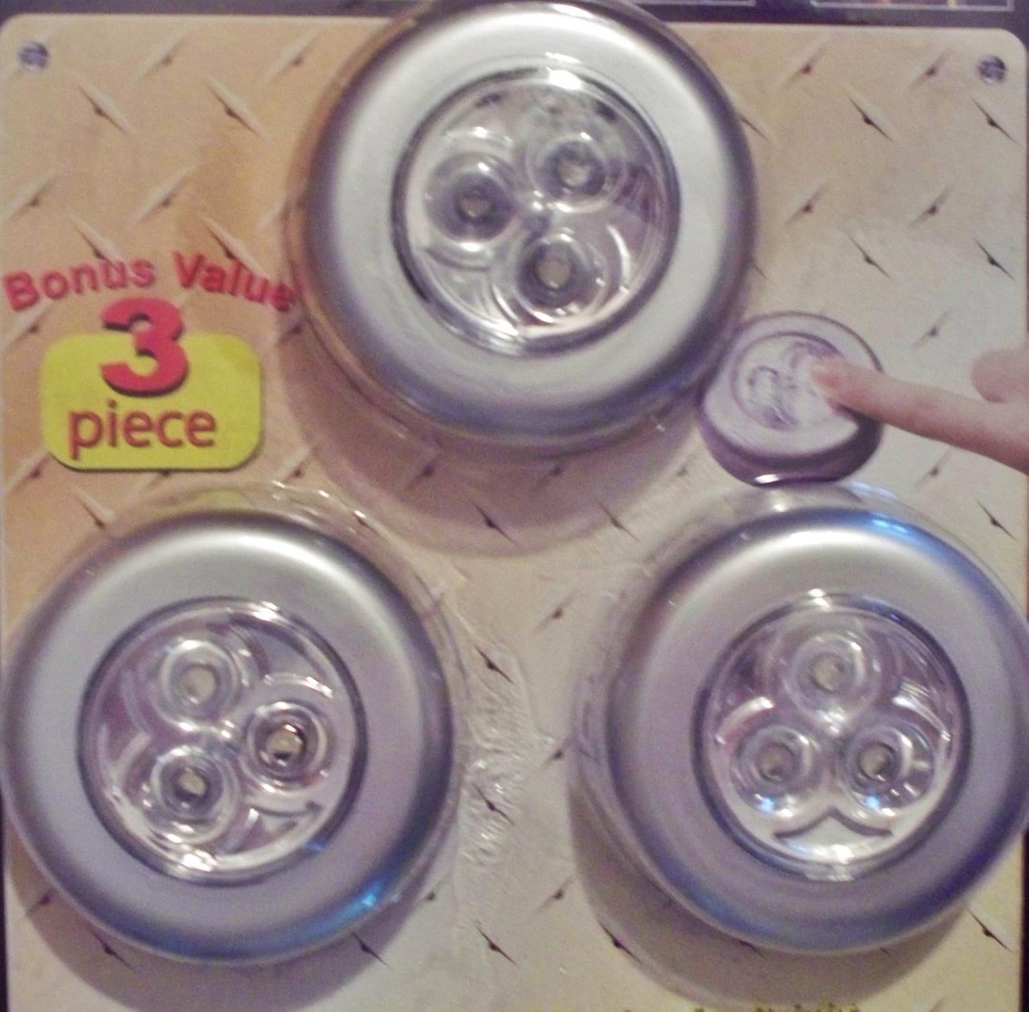 3 Led Tap Light
