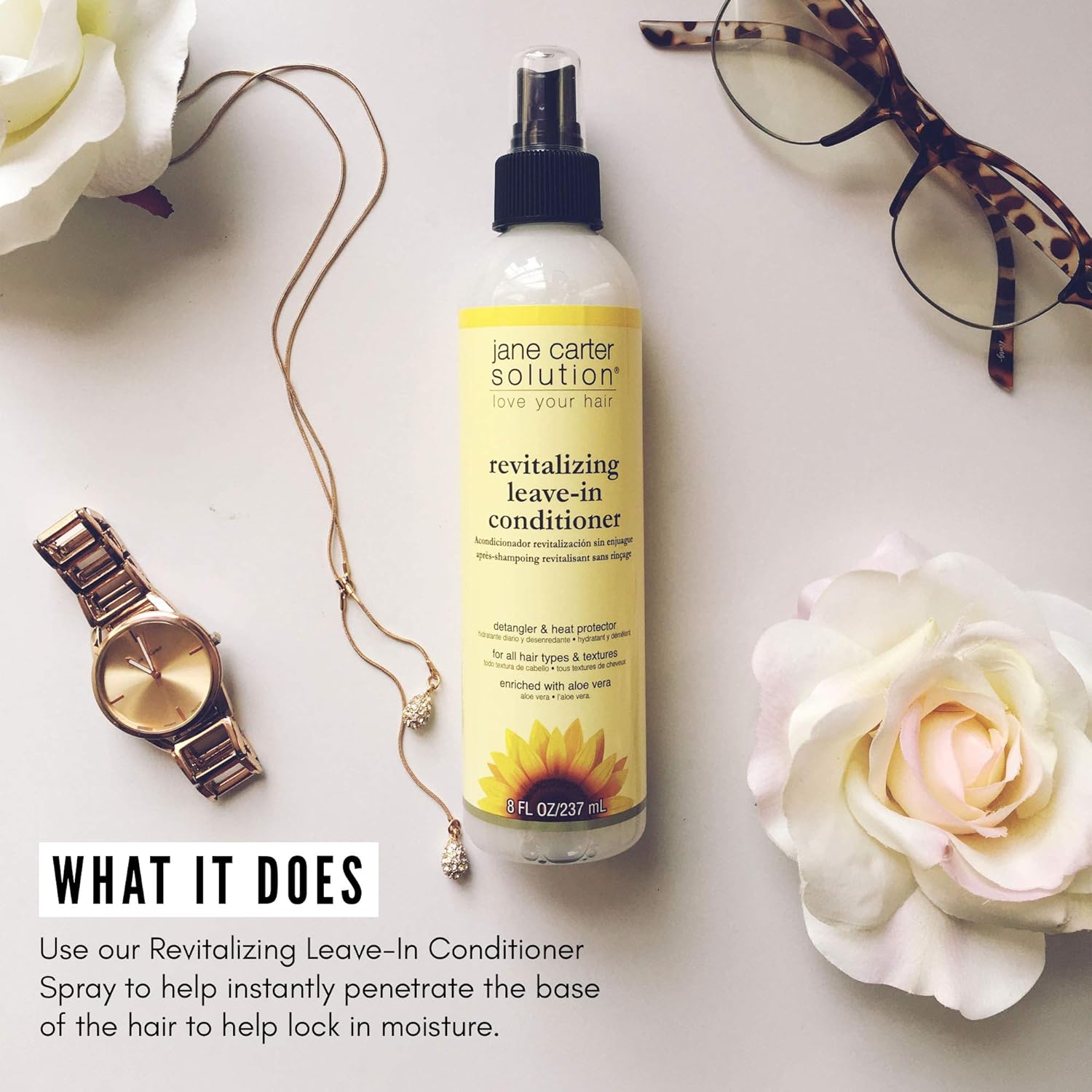 Jane Carter Solution Revital Leave In Conditioner 8oz, 236.59 ml (Pack of 1) - Image 3