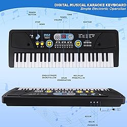 Pyle, Electric Keyboard 61 Keys-Portable Digital