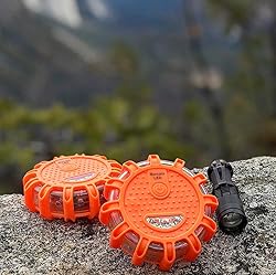 Marcala LED Road Flares 6-Pack | Roadside Safety