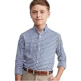 Vineyard Vines Boys On-The-go Gingham Button-Down Shirt