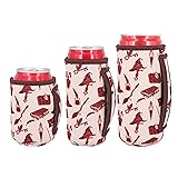 3 Pack Reusable Neoprene Insulated Can Sleeve with