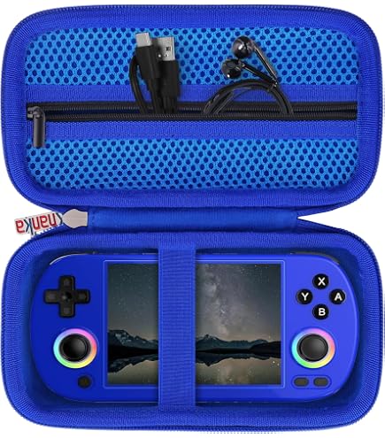NULA RG40XX H Console Portatile Retro Con 16000+ Giochi, Schermo IPS 4 Pollici, Linux, WiFi 5G E Bluetooth, Batteria 3200mAh, 64GB+256GB, Regalo - 4