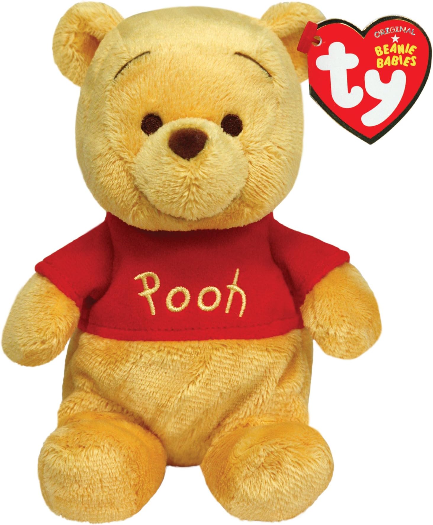 Ty Beanie Buddies Winnie The Pooh Plush, Classic Bear, Medium