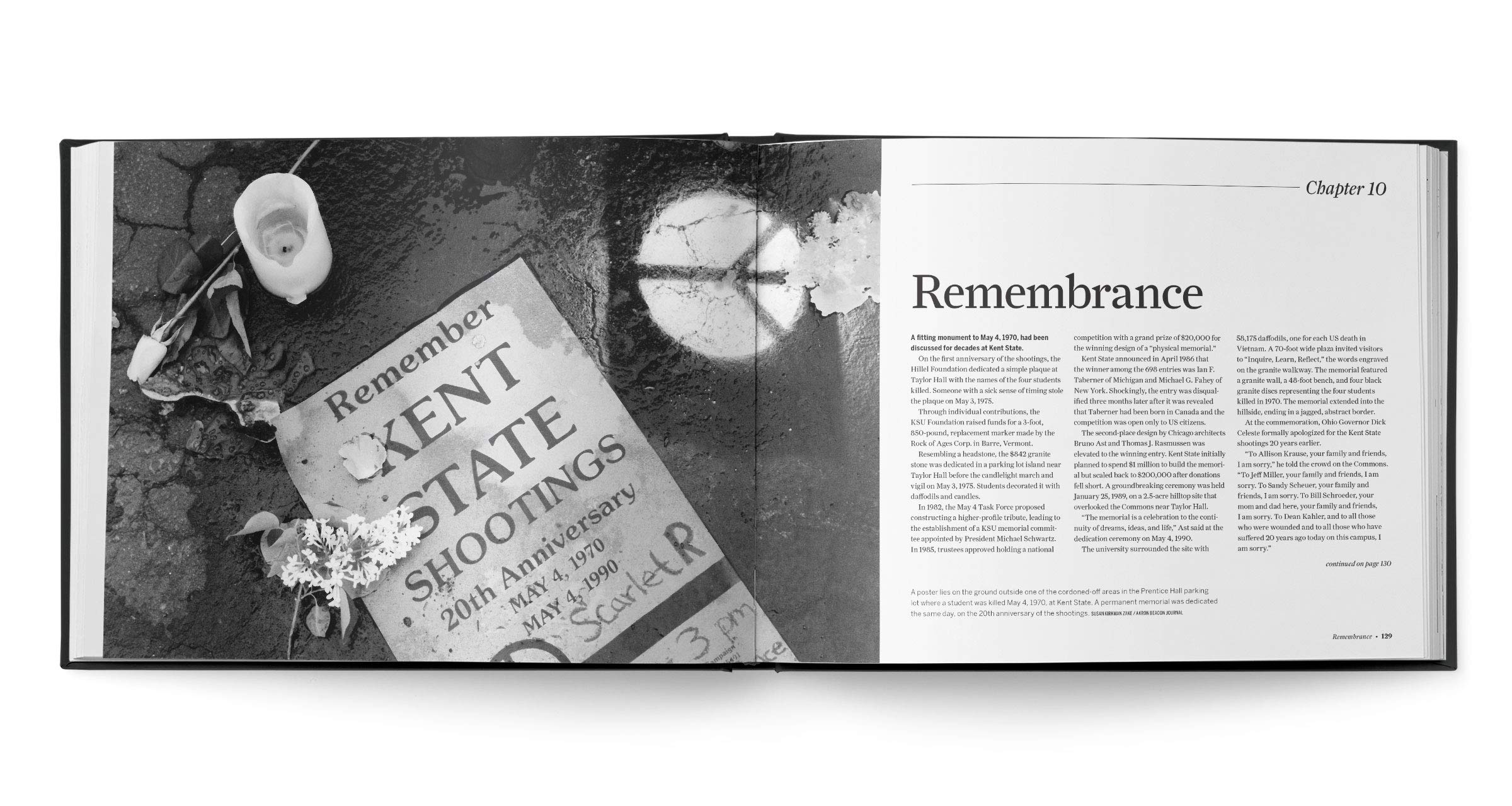 May 4 1970 The Kent State Story In Pictures Akron Beacon Journal 9781597258999 Amazon Com Books