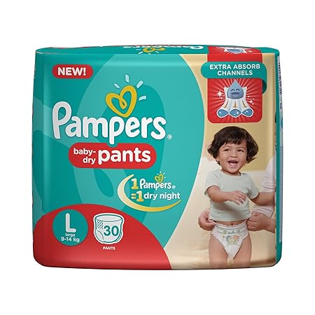 amazon pampers l size