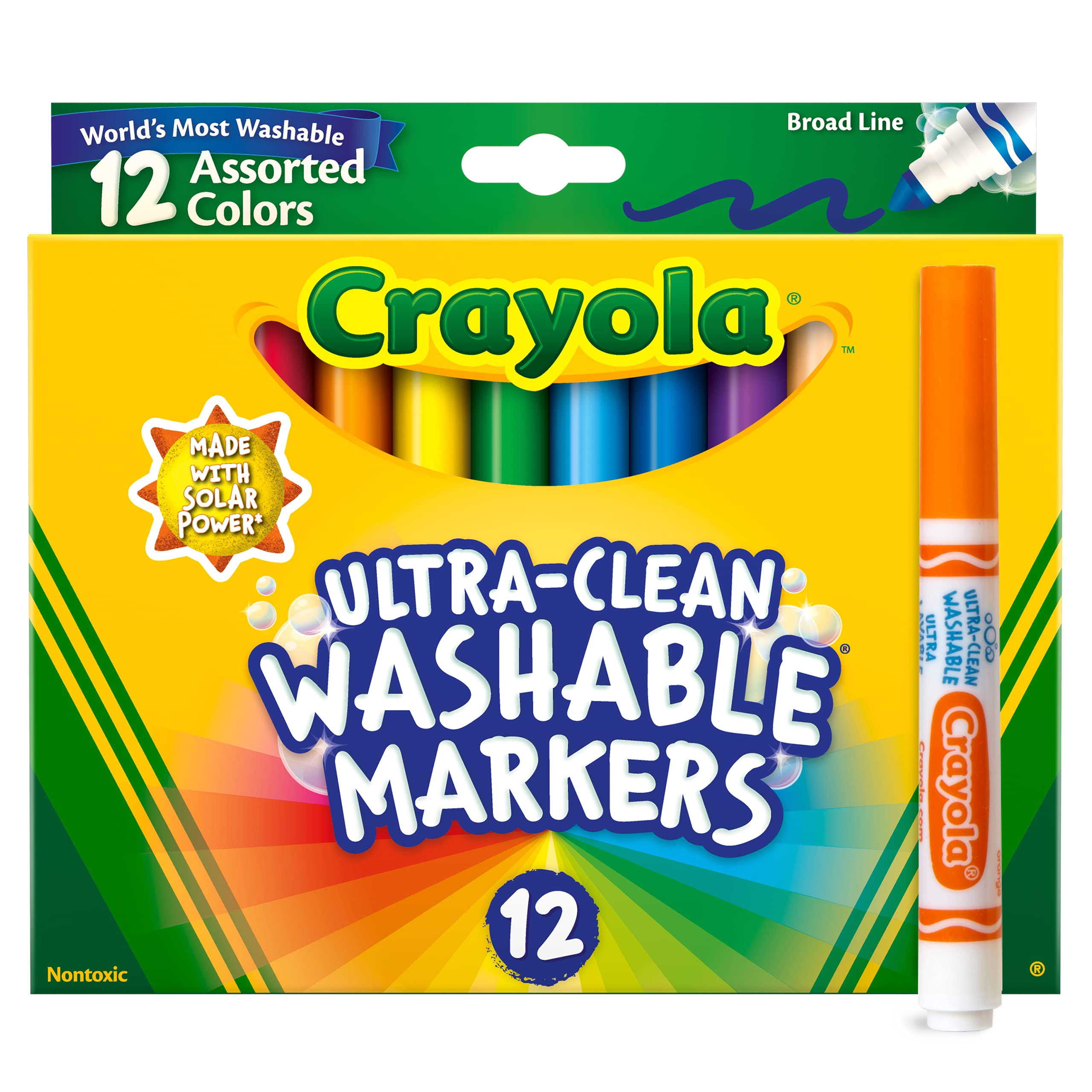 Crayola Markers on Fabric