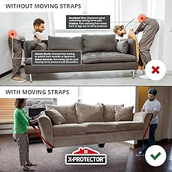 X-Protector Moving Straps - 2 PCS - Lifting Straps
