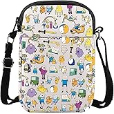 TGBJE Finn Cartoon Crossbody Purse Bags Animation Gift for Lover Grocery Bag