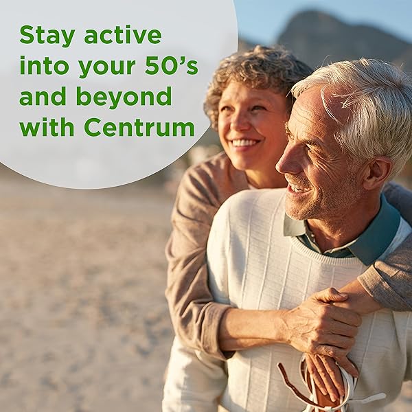 CENTRUM SILVER MULTIVITAMIN FOR ADULTS 50 PLUS, MULTIVITAMIN/MULTIMINERAL SUPPLEMENT, VITAMIN D3, B VITAMINS, GLUTEN FREE, NON-GMO INGREDIENTS, SUPPORTS MEMORY AND COGNITION IN OLDER ADULTS – 220 CT