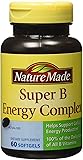 Nature Made Super B Complex Full Strength Softgel, 60 Count (Packaging may vary)