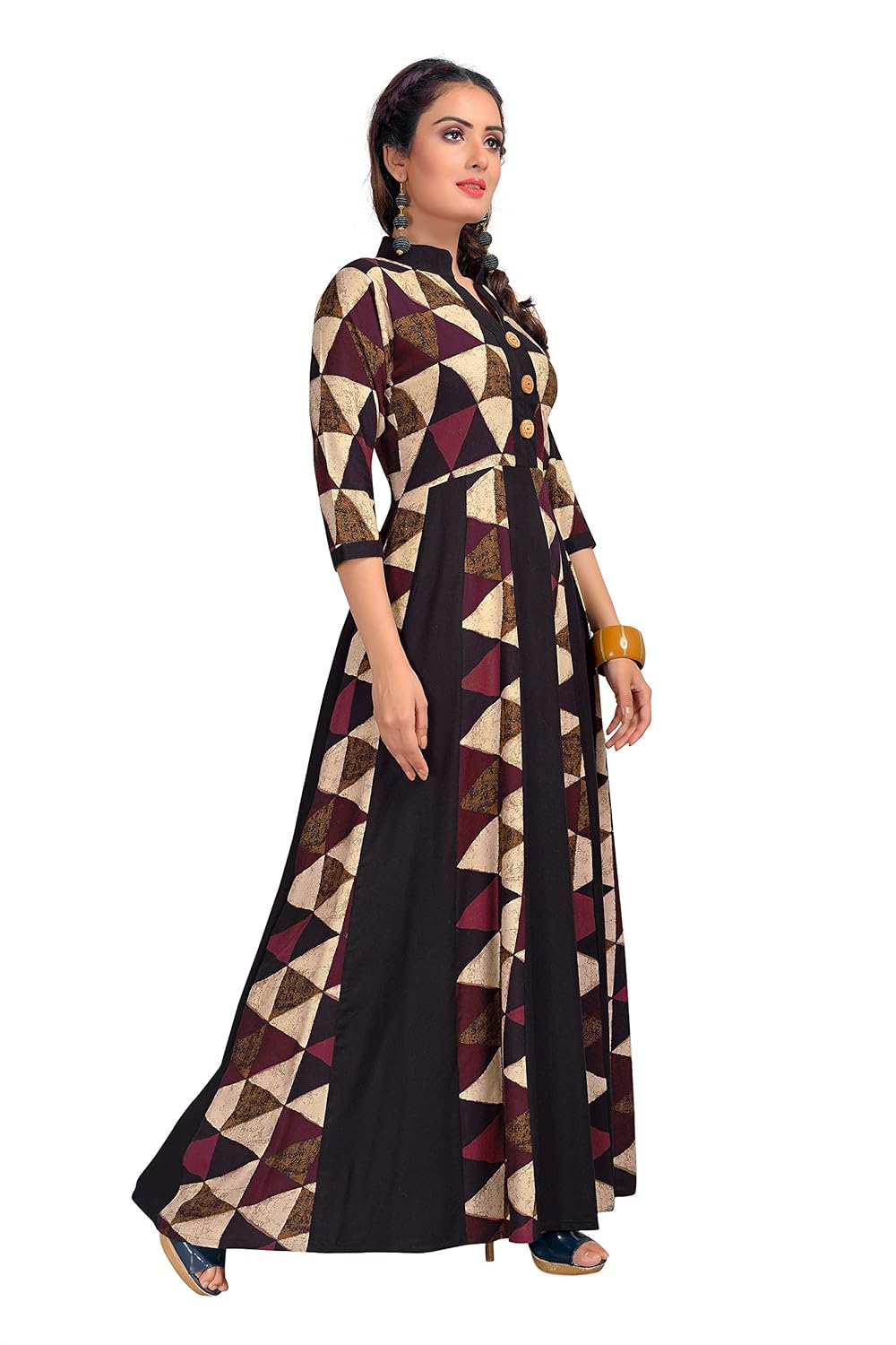 madhuram textiles women's rayon kurti