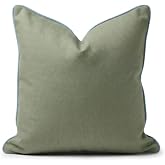 Jillien Harbor Grandmillennial Pillow Cover Greenwich Throw Pillow 20 x 20 Green Pillow Cover for Fall