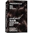 Madison Reed Radiant Hair Color Kit | 5NA Dark Ash Brown (Torino Brown) for 100% Gray Hair Coverage | Salon Quality Permanent Hair Dye | PPD-Free & Ammonia-Free | (Packaging May Vary) 1 Pack