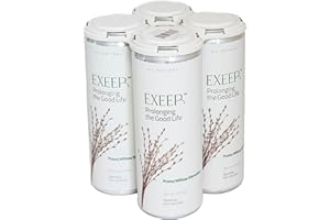 EXEER Sparkling Botanical, Functional Beverage, Non Alcoholic, Low Calorie, Low Sugar, Gluten Free, Vegan, (Mint Soother, Ros