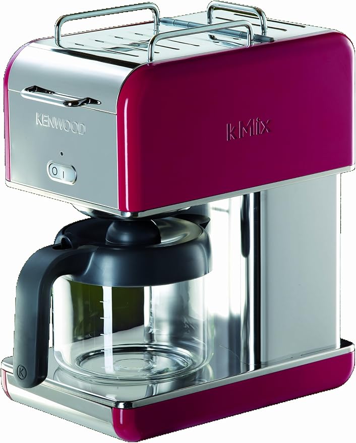 Kenwood CM041 Kmix Machine à Café 10 Tasses Rouge Amazon.fr Cuisine