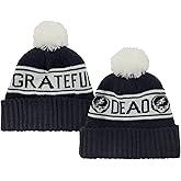 Ripple Junction Grateful Dead Adult Unisex Verbiage Knit Beanie Black/White