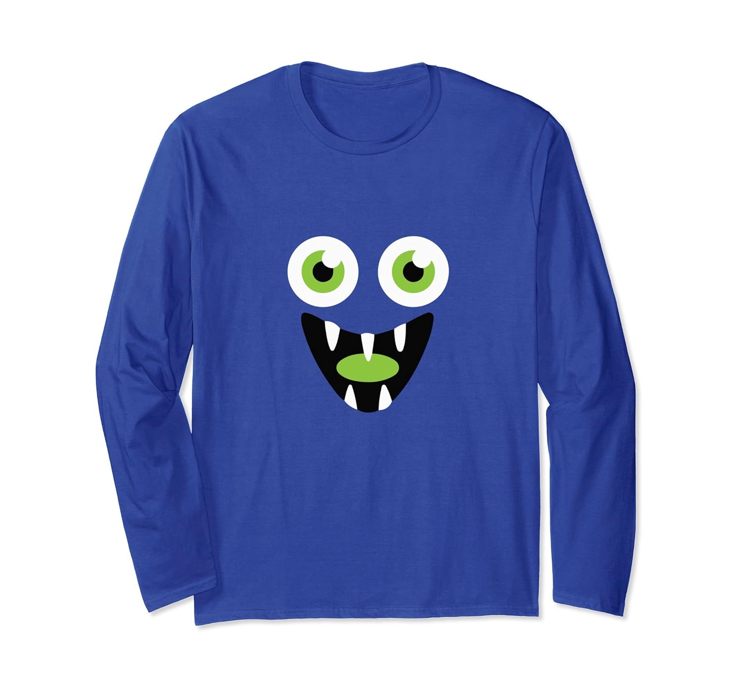 Monster Face Halloween Long Sleeve- TPT