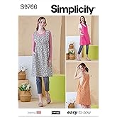 Simplicity S9766 Women's Full-Coverage Tabard Apron Sewing Pattern by Elaine Heigl Designs, Sizes XS-XL