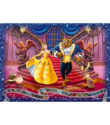 Trefl 1000-Piece Premium Puzzle – Lady And The Tramp Iconic Moments Puzzle For Adults & Teens