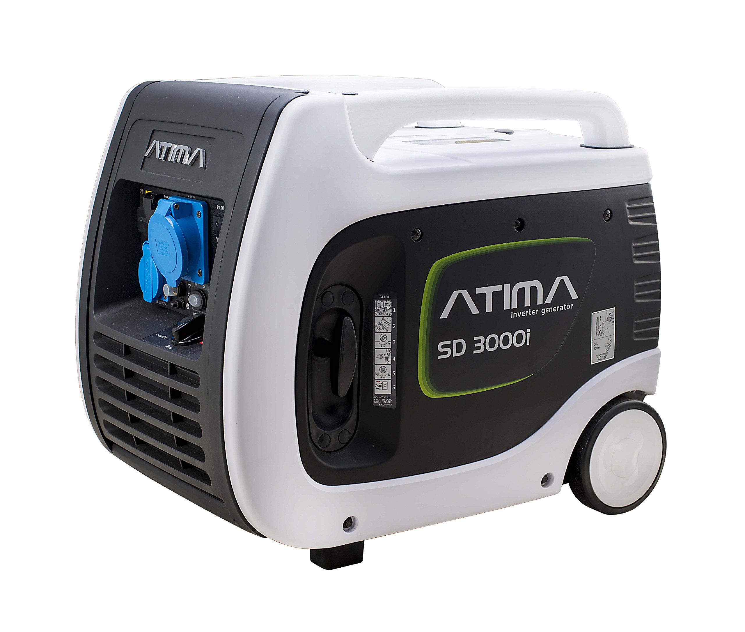 Atima SD 3000i Generator Inverter RV Ready Camping Portable 3000 Watts