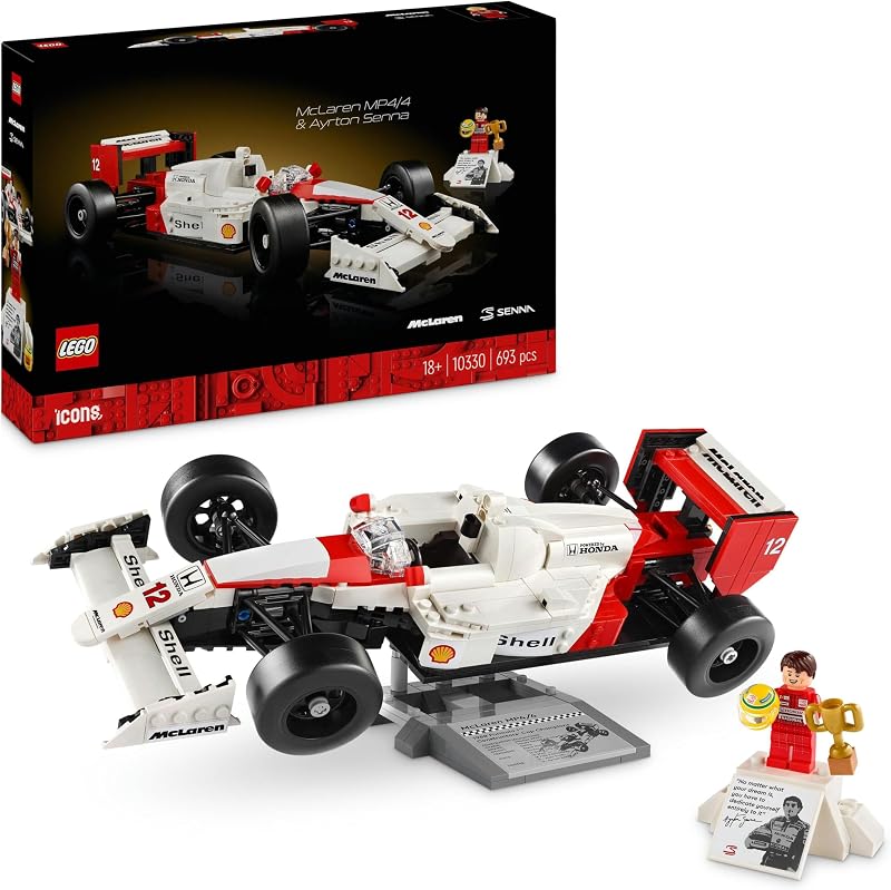 Icons McLaren MP4/4 et Ayrton Senna 10330