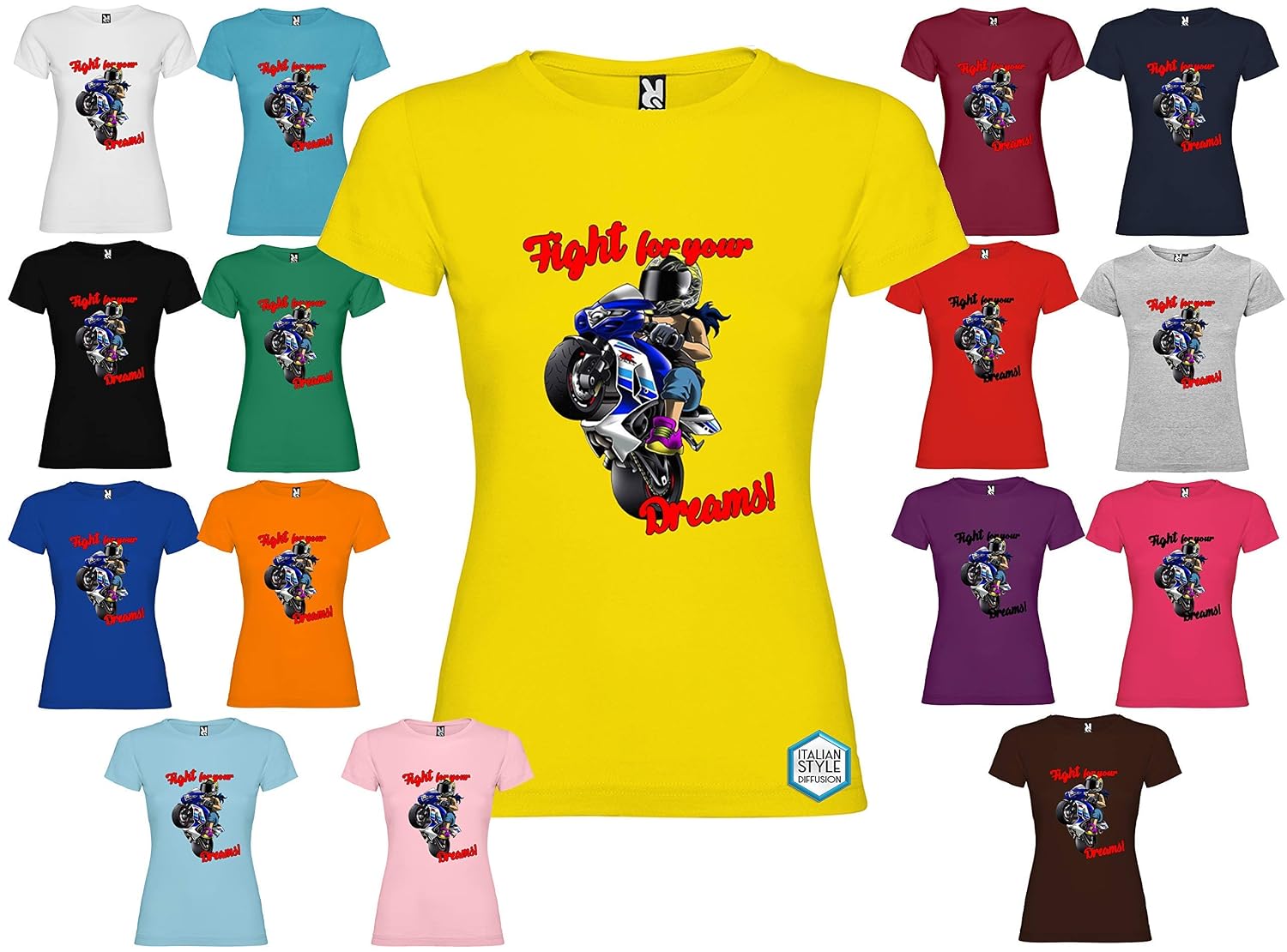 Maglietta Divertente Per Motociclisti - Regalo Per Donne Che Amano Le Moto
