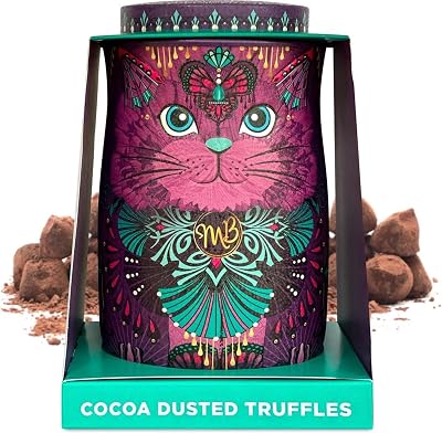 Monty Bojangles Violet Rebel Cocoa Dusted Chocolate Truffles Tin 135g