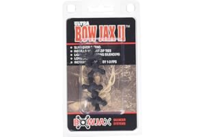 Bowjax 1036 Ultra Bow Jax II Dampener-Pack of 4 (Black)
