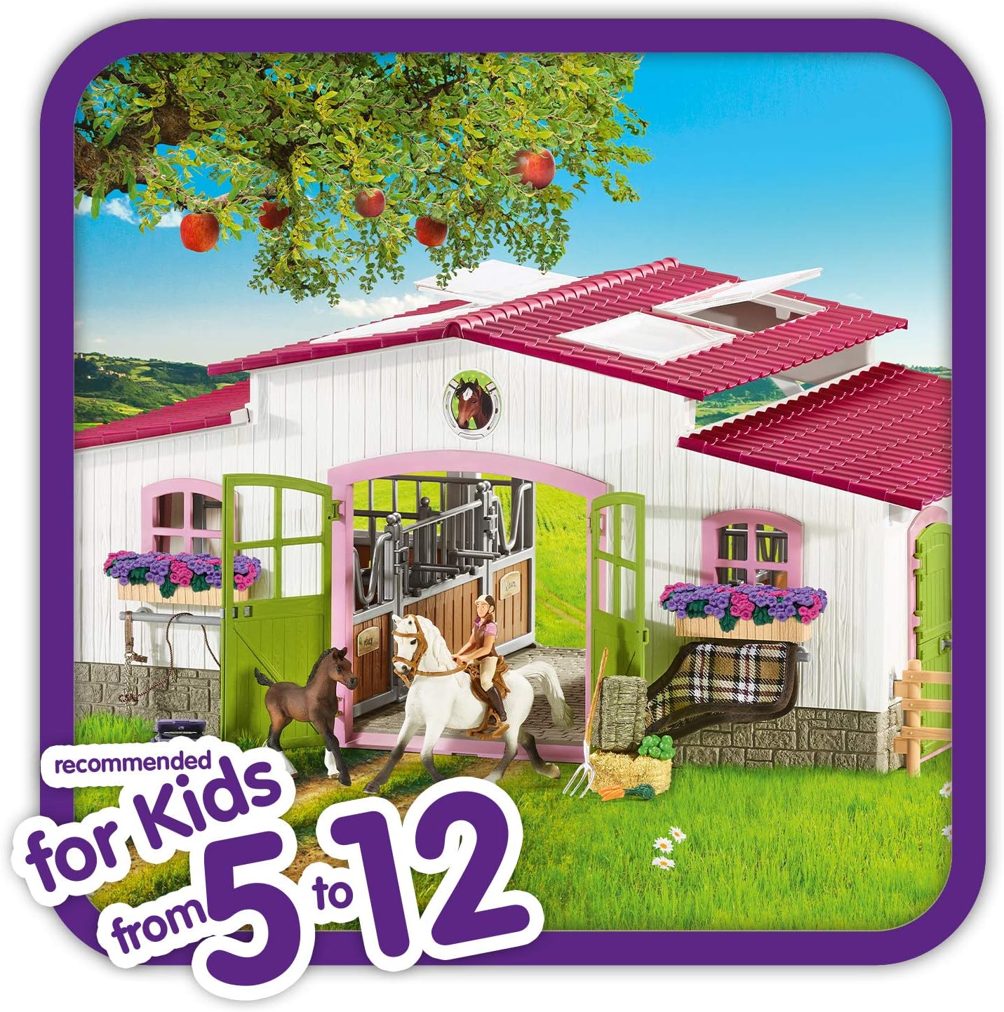 schleich horse club riding center playset