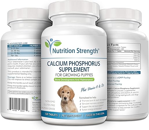 human calcium supplements for dogs
