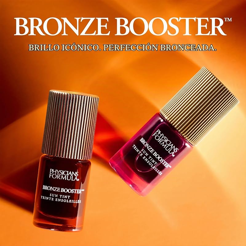 , Bronze Booster Cheek and Lip Stain, Bronceador con Niacinamida, Fosfolípidos y Vitaminas C y E, Larga Duración, Tono Natural y Luminoso, Bronze Tint