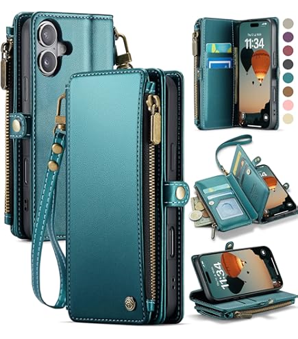 UEEBAI Étui Portefeuille Pour IPhone SE 2020/7/8, Cuir PU De Qualité, à