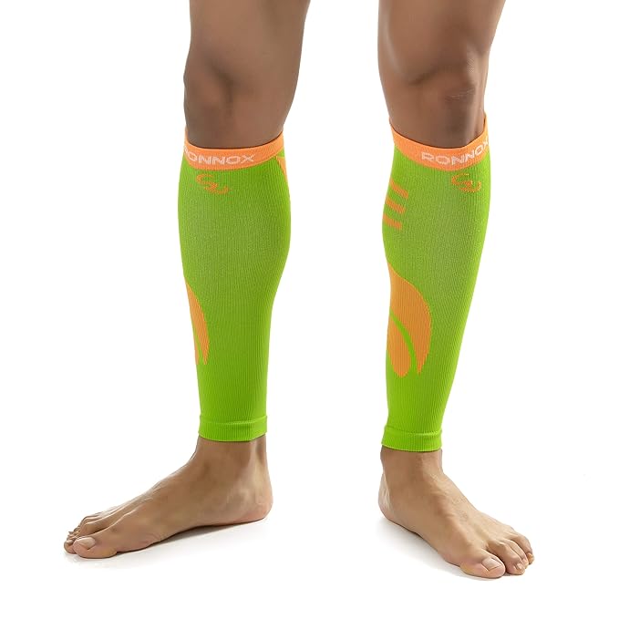 Calf Compression Sleeve 3Pairs 1214 mmHg is Best Athletic & Medical