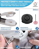 FIBOOMERANG Bed Sheet Clips - Fitted Sheet Straps with 6-Way Elastic Bands view 3