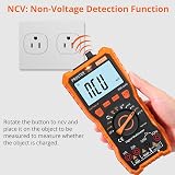 Proster 6000 Counts TRMS Multimeter Auto/Manual Range DC/AC Voltage Current NCV view 4
