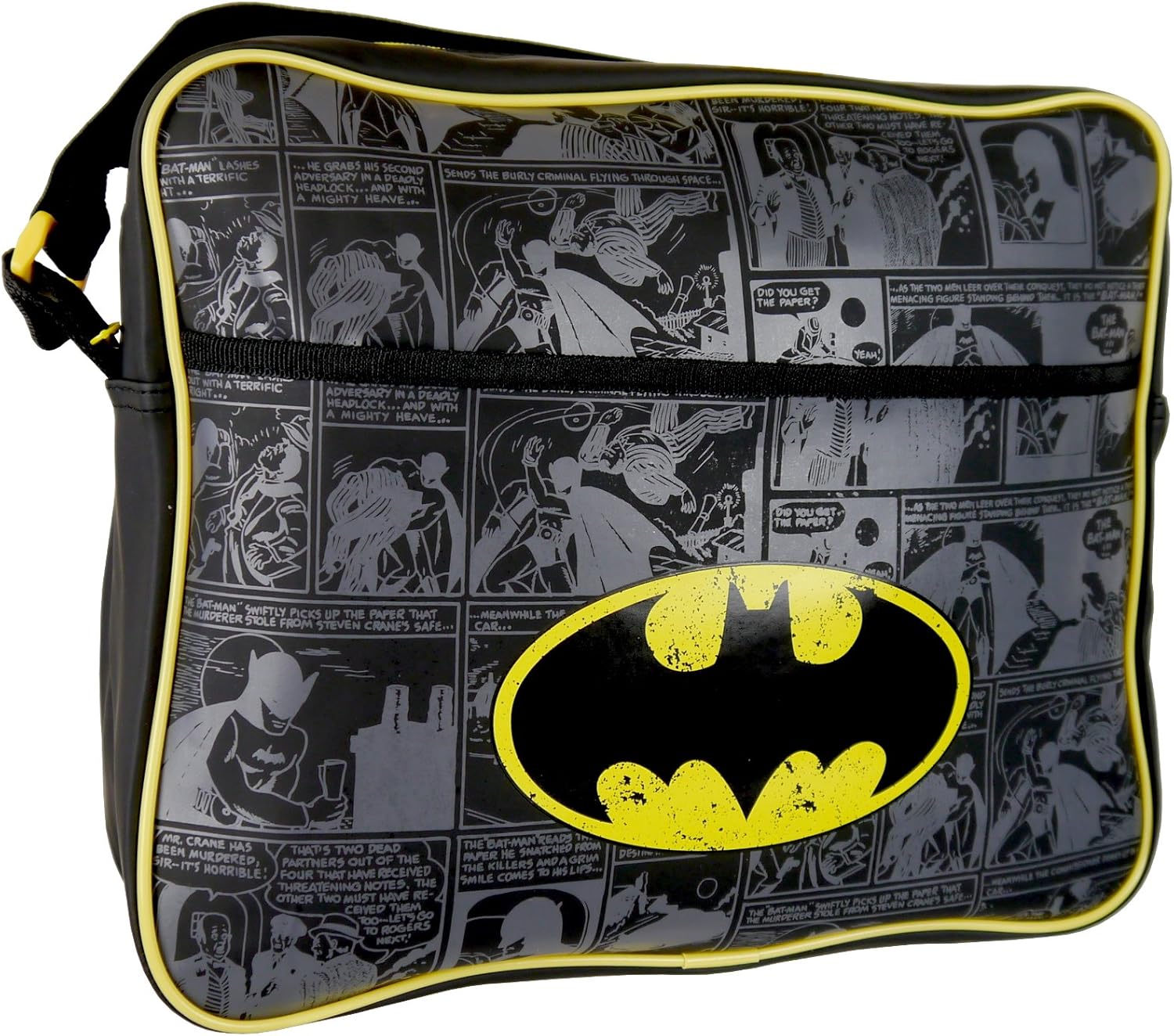 DC Comics Batman School Bag Batman Courier Bag Blue (Black