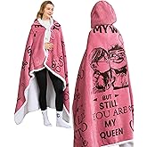 EASLIV Wife Wearable Blanket Hoodie, Hoodie Blanket for Women, Mothers Day Wedding Birthday Gifts, Valentines Day Gifts for Wife