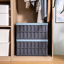 Citylife 64L Collapsible Storage Bins with Lids