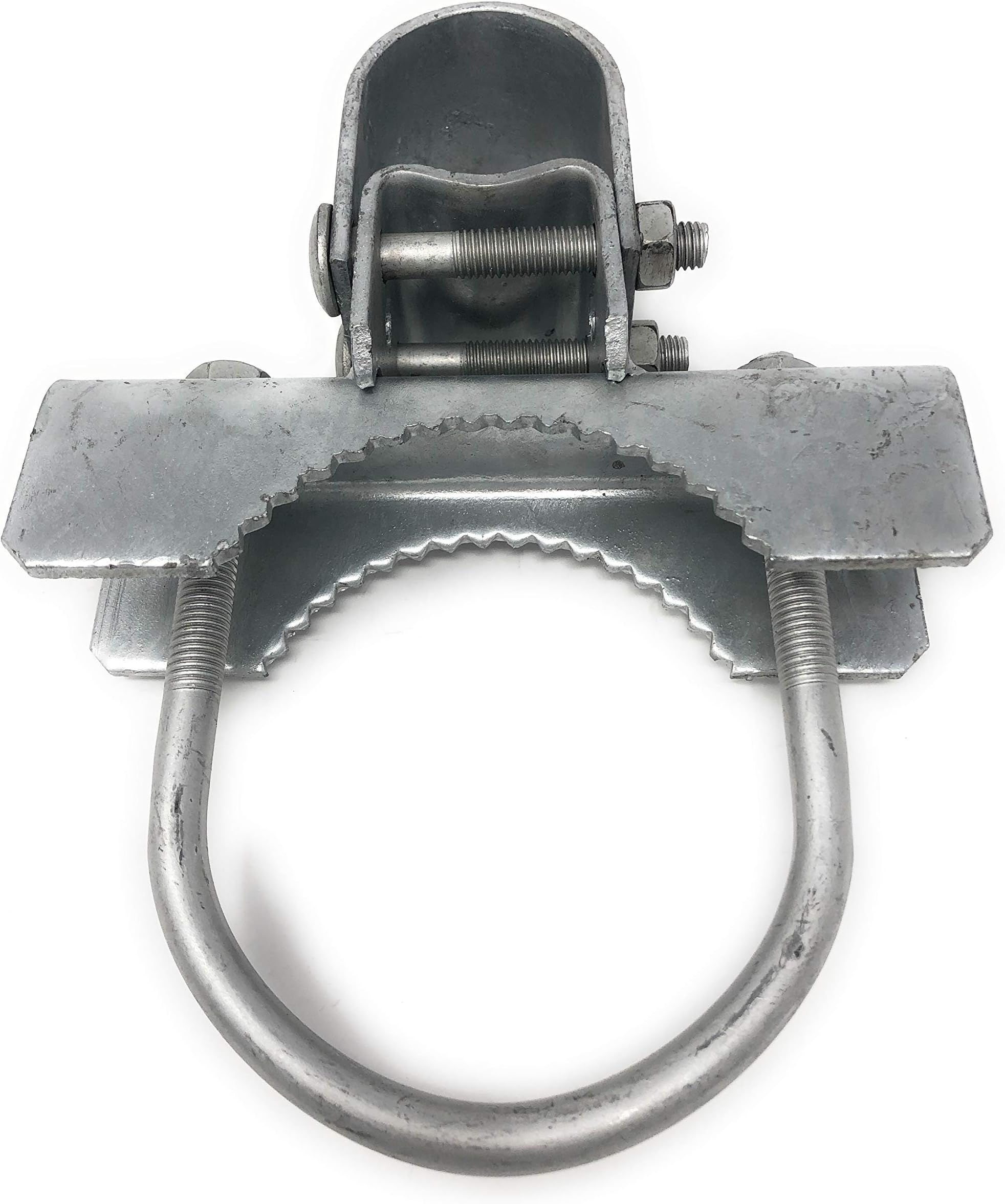 Pressed Steel Industrial Griptite Bulldog Hinge for Chain Link Gate - (ONE Pair Pack) (4" INCH)